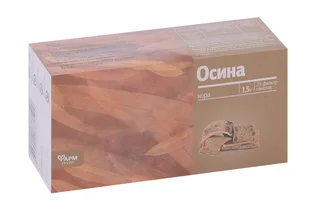Осина кора Фармгрупп 1,5 гр 20 шт фильтр-пакет