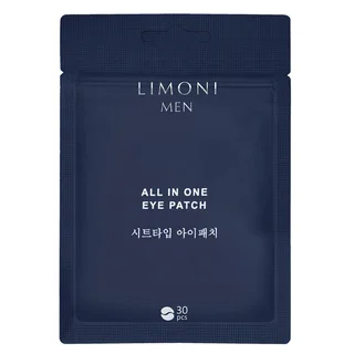 Патчи для век антивозрастные 30 pcs Limoni MEN