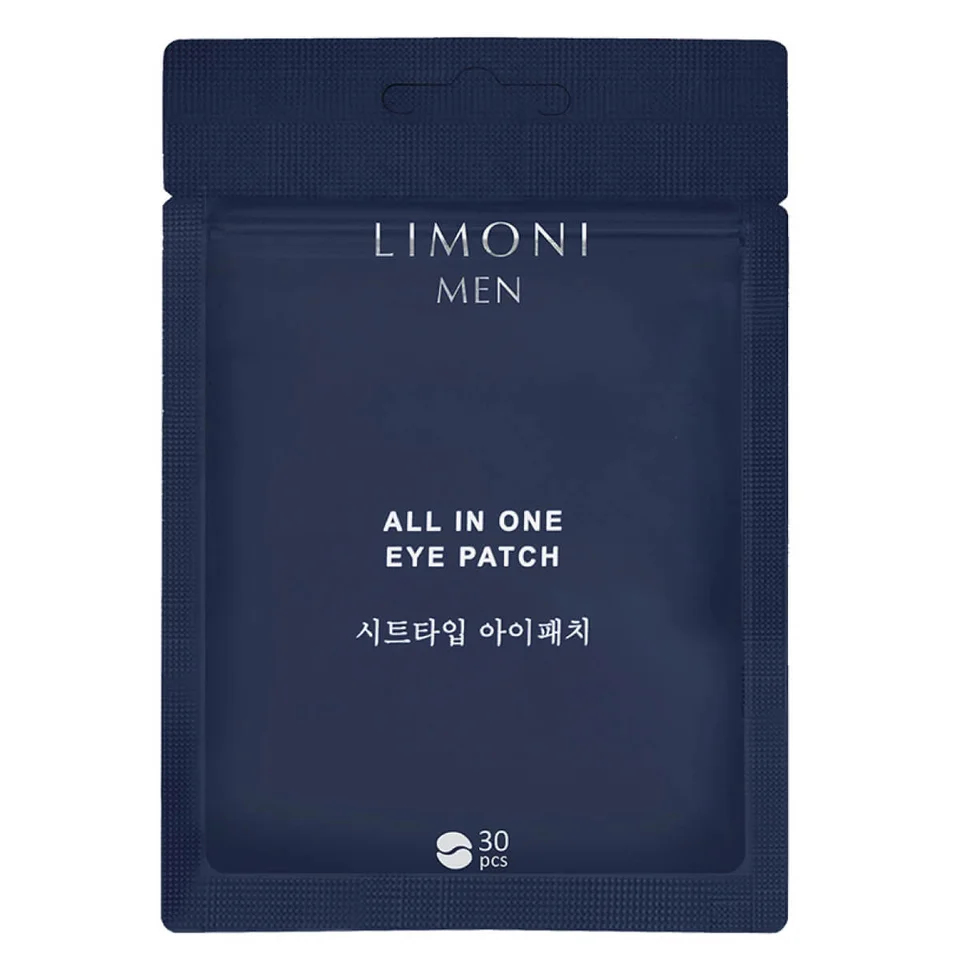 Патчи для век антивозрастные 30 pcs Limoni MEN