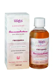 Ополаскиватель для полости рта Гвоздика Aasha Herbals 220 мл