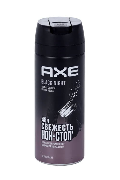 Дезодорант AXE Бэк Найт защита от запаха пота свежая мята и кедр 150 мл