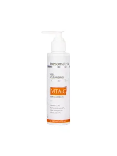 Mesomatrix/Мезоматрикс Гель очищающий Vita-C Hamamelis 150 мл
