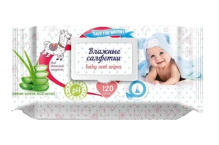 Салфетки влаж Вестар алоэ 120 шт