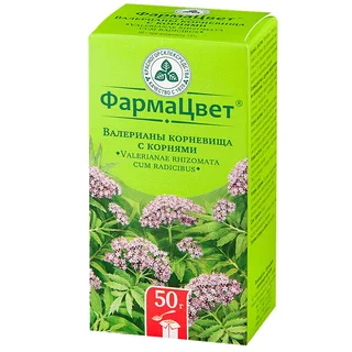 Валериана корневища с корнями 50 гр