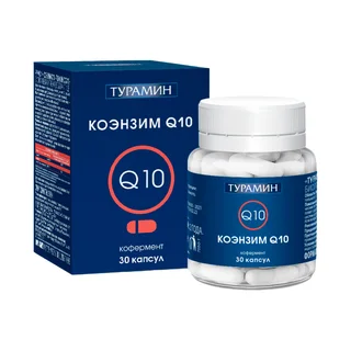 Турамин коэнзим q10 капсулы 0,5 гр 60 шт