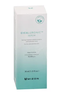 Сыворотка Mizon Cicaluronic с экстр центеллы азиатской / гиалурон кислотой для лица, 30 мл