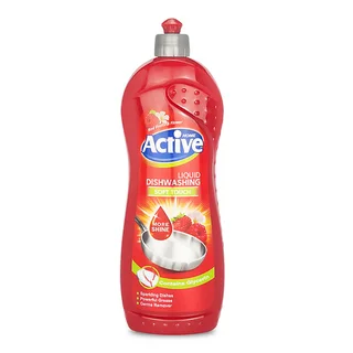 Средство жидкое Active Home Soft touch для мытья посуды Красные фрукты и цветы 750 г