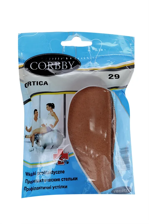 Стельки Корбби кожа+латекс р.29