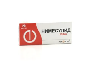 Нимесулид 100 мг 20 шт таблетки