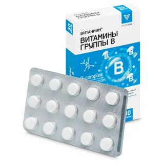 Витамины группы В Витаниум 30 шт таблетки