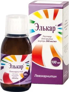 Элькар раствор 30 % 100 мл