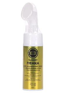Пенка Element для умывания с бамбуковым углем+ аминокислоты 150 мл