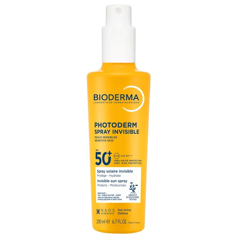 Биодерма Фотодерм Спрей Солнцезащитный Увлажняющий Spf50 200 мл