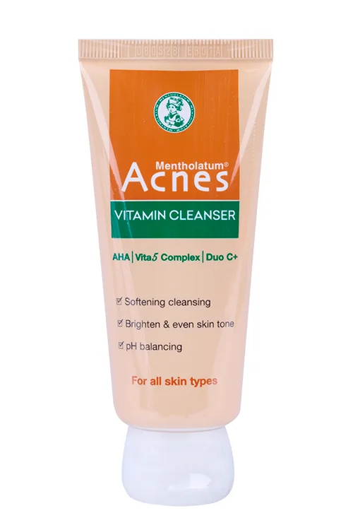 Пенка Mentholatum Acnes для умывания с витаминами 50 гр