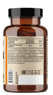Артишок 90 капсул (OVERvit)