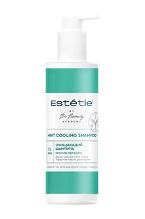 Шампунь Estetie mint cooling очищающий против перхоти для волос, 240 мл