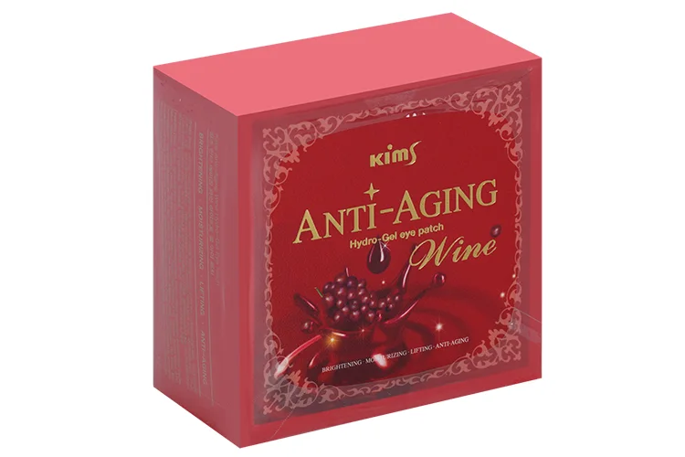 Пачти Kims Anti-Aging Wine Hydro-Gel гидрогелевые анти-возрастные винные 60 шт
