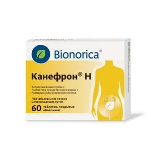 Канефрон H таблетки покрытые пленочной оболочкой 60 шт