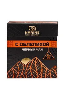 Чай Нарине облепиховый черный, 30 г