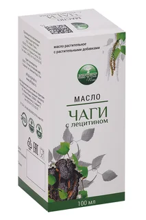 Масло чаги с лецитином Алфит Плюс 100 мл