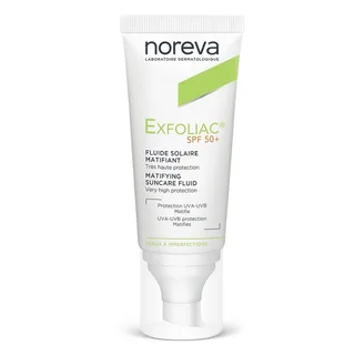 Норева Эксфолиак Эмульсия Матирующая Солнцезащитная Spf50+ туба 40 мл