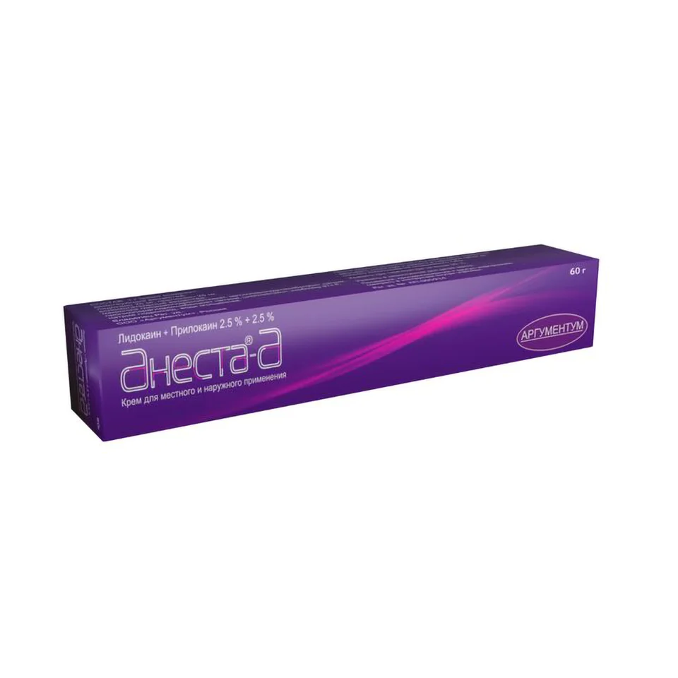 Анеста-А крем 2.5 % 60 г