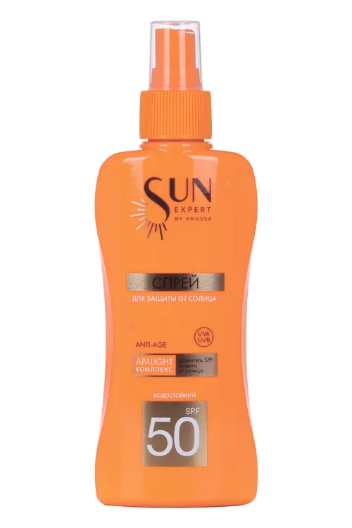 Спрей Krassa солнцезащитный SPF 50 180 мл