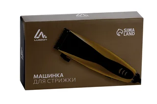Машинка для стрижки LuazON Ltri-14 15 Вт насадки 3/6/10/12 мм 220 В красная