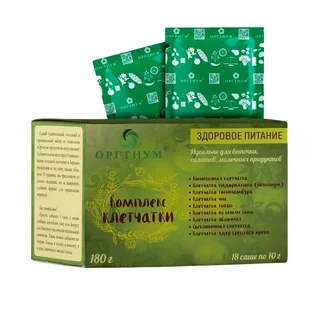 Пищевая продукция Комплекс клетчатки,18 саше, 180 г, Оргтиум