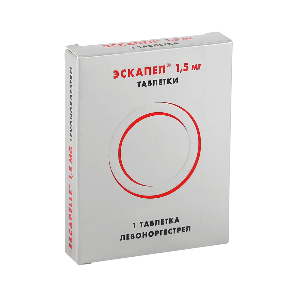 Эскапел таблетки 1.5 мг 1 шт