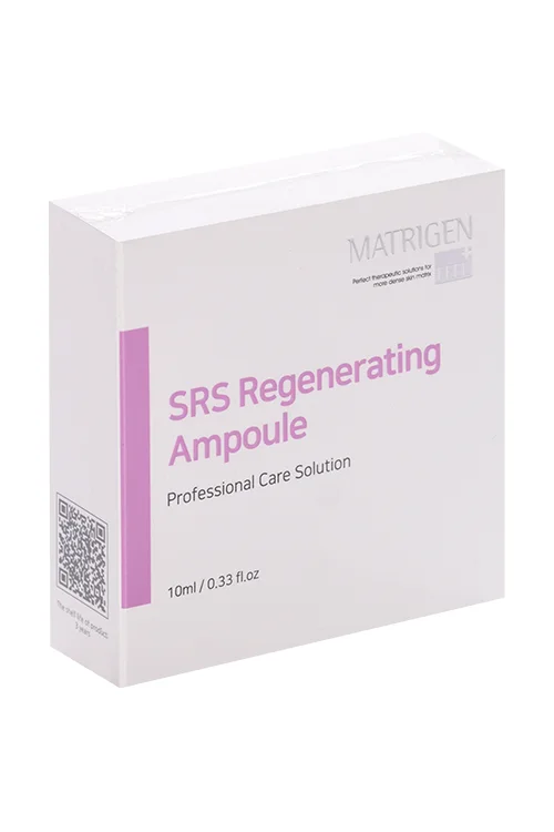 Cыворотка Matrigen SRS Regenerating омолаж для мезотер лица руками / аппарат 10 мл ампулы