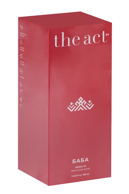 Масло для душа The Act Баба 460 мл