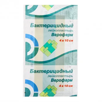 Пластырь бактерицидный 4×10 см
