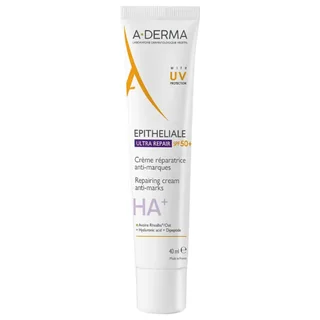 Крем A-Derma Epitheliale AH Ultra SPF 50+ восстанавливающий, 40 мл