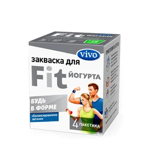Виво Закваска Фит-Йогурт 0,5 гр 4 шт