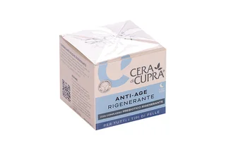 Крем Cera di Cupra Anti-age Night regenerating prebiotic complex для лица 50 мл