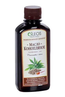 Масло конопляное Олеос 200 мл