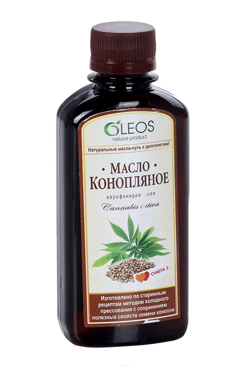 Масло конопляное Олеос 200 мл