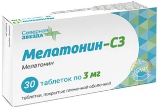 Мелатонин-СЗ таб. п/о 3 мг 30 шт