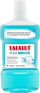 Ополаскиватель для полости рта Lacalut pure calcium, 475 мл