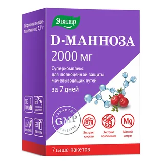 D-манноза Суперкомплекс 7 саше Эвалар