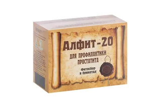 Алфит-20 Простатитный 2 гр 60 шт брикеты