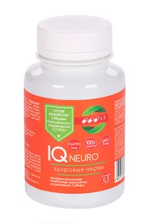 Комплекс IQ Neuro здоровые нервы 84 шт капсулы