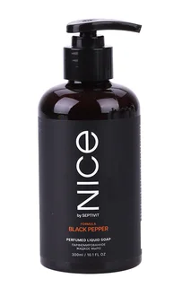 Мыло жидкое Nice by Septivit парфюмированное Black Pepper для рук / тела 300 мл