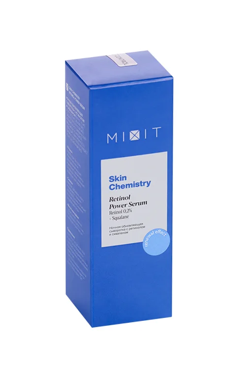 Сыворотка Mixit Skin Chemistry Retinol Power Serum обновляющая ночная 30 мл