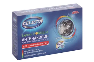 Средство Celesta Антинакипин Express для удален накипи в стирал машинах 300 г