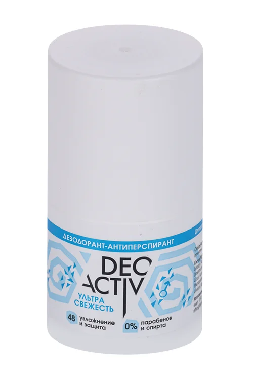 Дезодорант-антиперспирант Deo Activ Ультра свежесть 50 мл