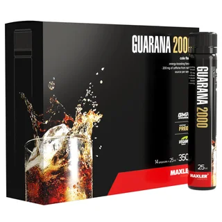 Гуарана 2000, со вкусом колы, 7*25 мл, Maxler