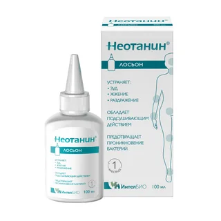 Неотанин лосьон (суспензия) для детей взрослых 100 мл