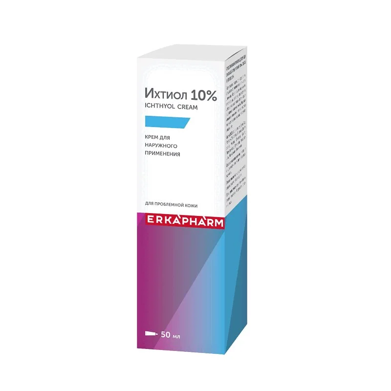 Ихтиол крем 10 % 50 мл